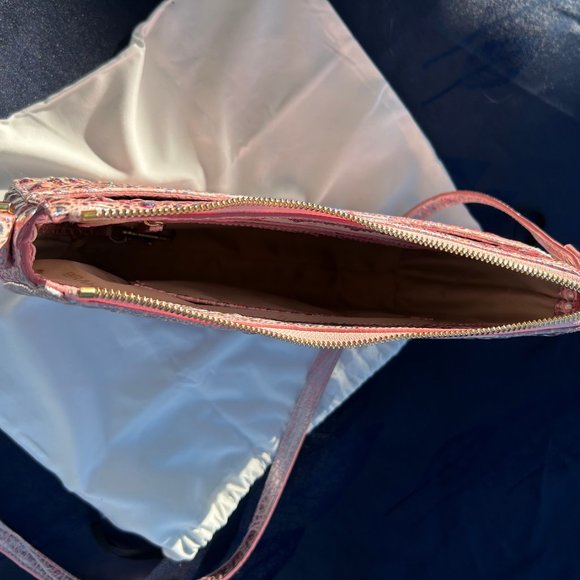 Brahmin Pink Iridescent Crossbody Bag - Picture 6 of 7